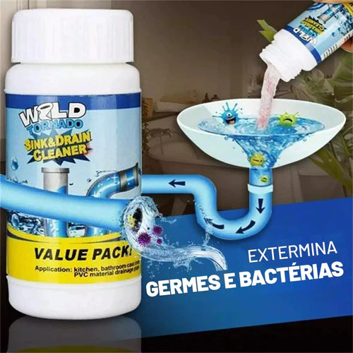 Desentupidor de Canos Wild Tornado Max® + Frete Grátis